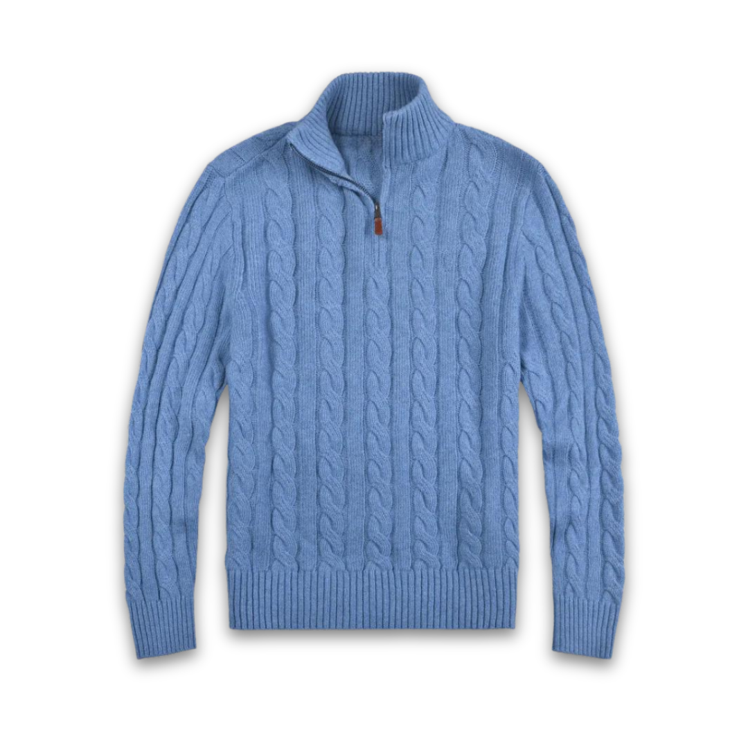 Venezia | Pullover con mezza zip