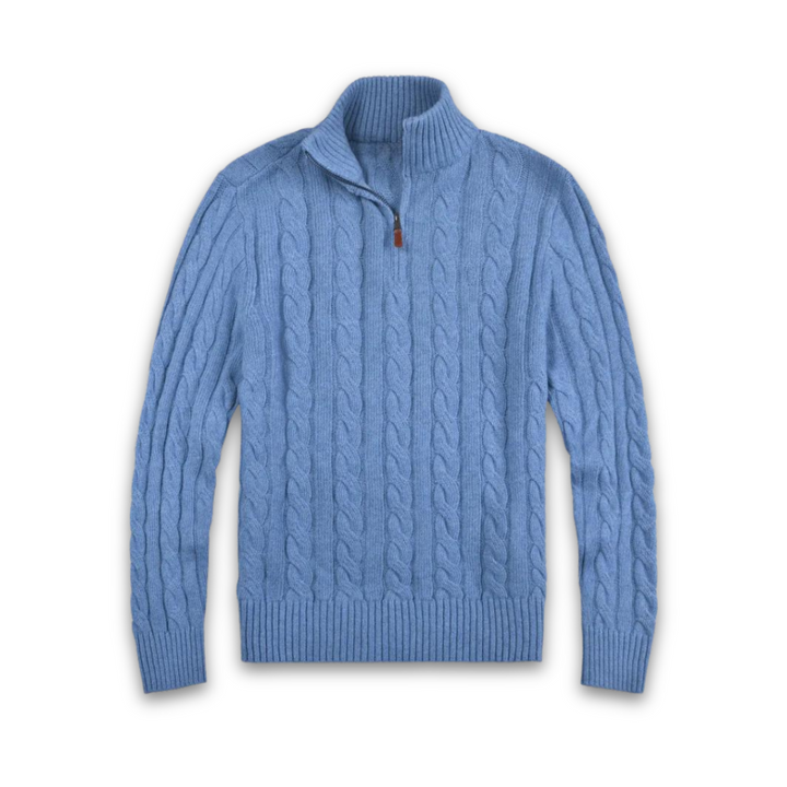 Venezia | Pullover con mezza zip