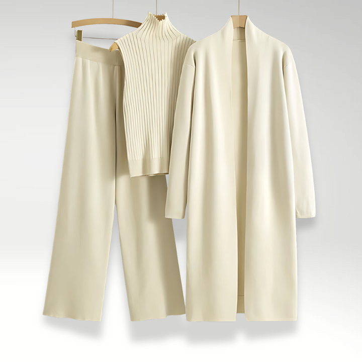 Venezia | Completo tre pezzi in maglia Luxe