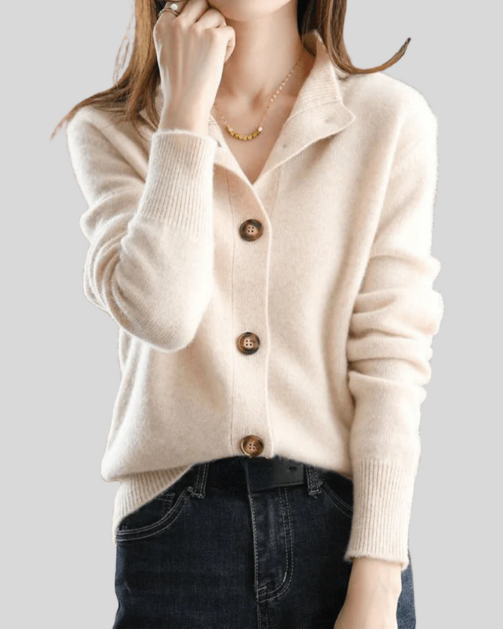 Claire | Cardigan in Cashmere Stile Retro