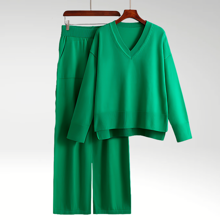 Venezia | Set Due Pezzi Luxe con Collo a V