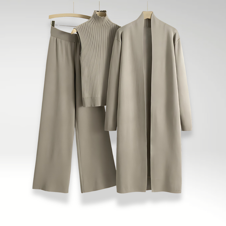 Venezia | Completo tre pezzi in maglia Luxe