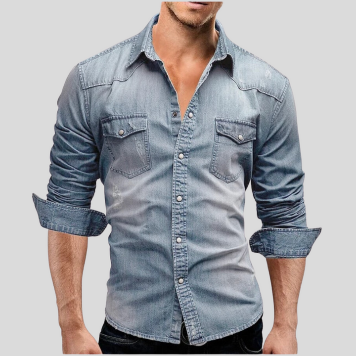 Venezia | Camicia in denim dallo stile moderno