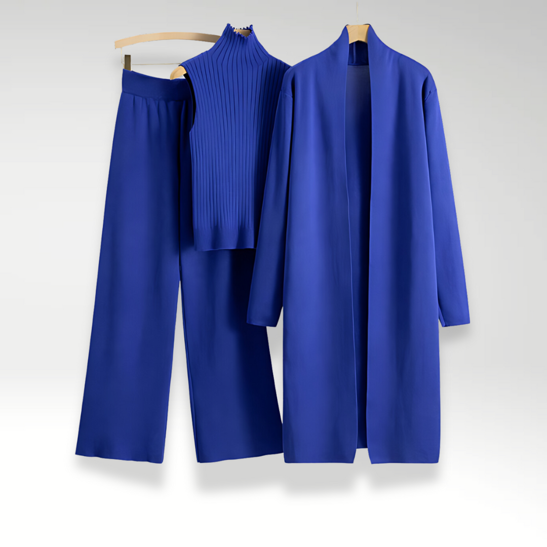 Venezia | Completo tre pezzi in maglia Luxe