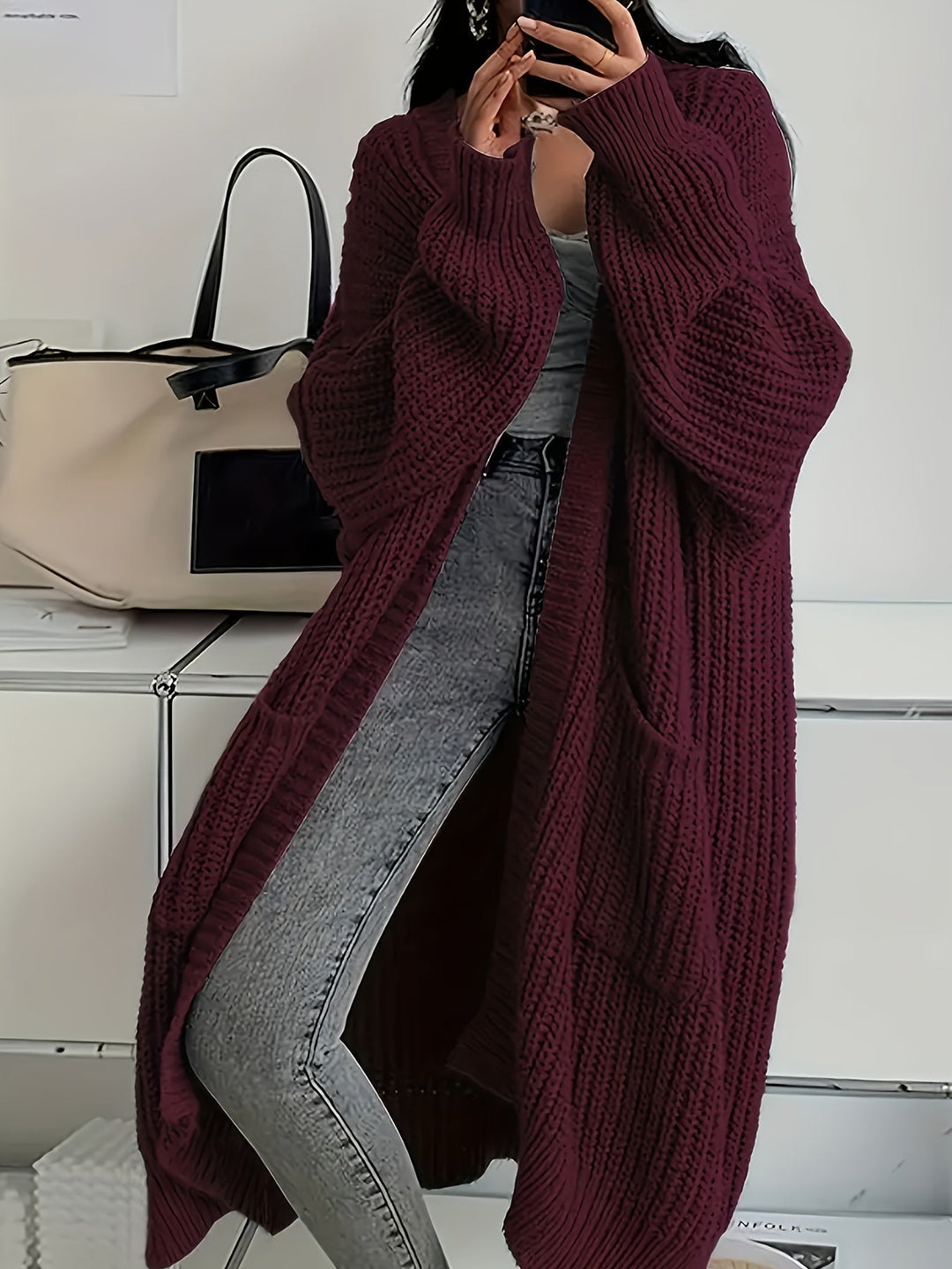 Alice | Cardigan lungo Cozy Confidence