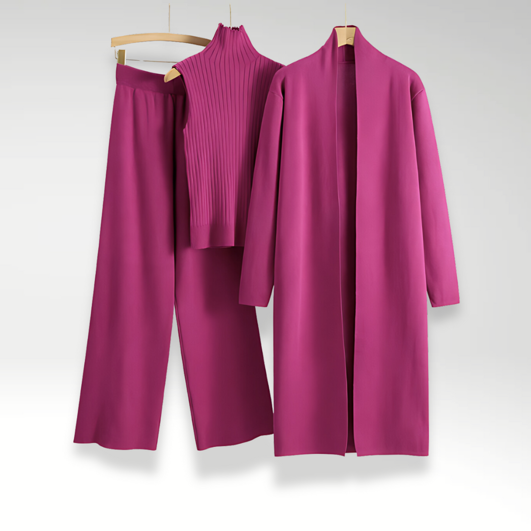 Venezia | Completo tre pezzi in maglia Luxe