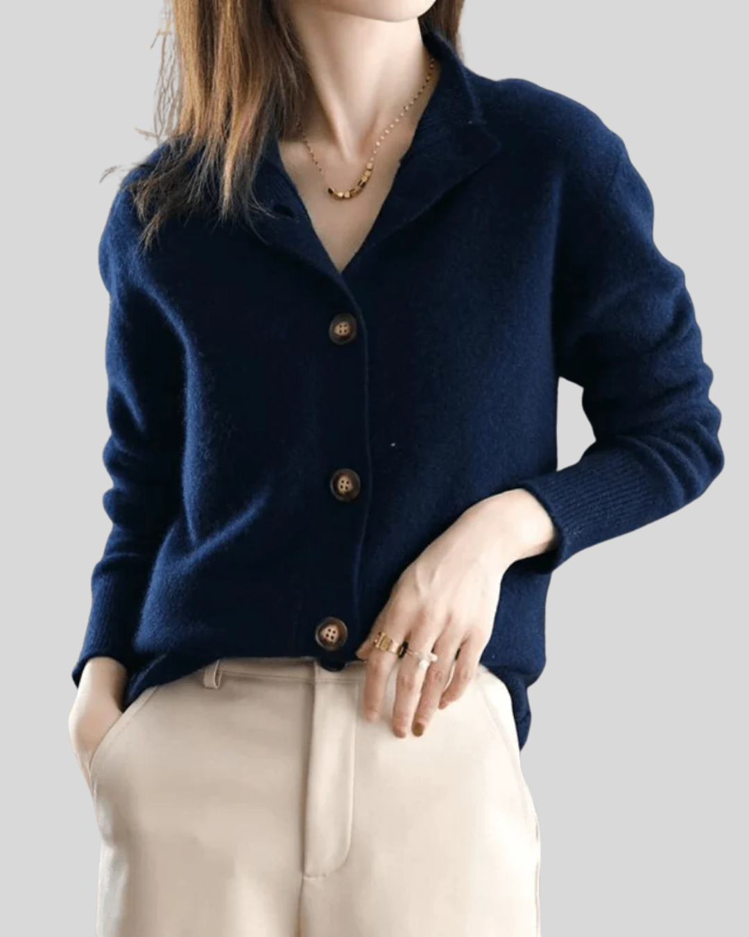 Claire | Cardigan in Cashmere Stile Retro