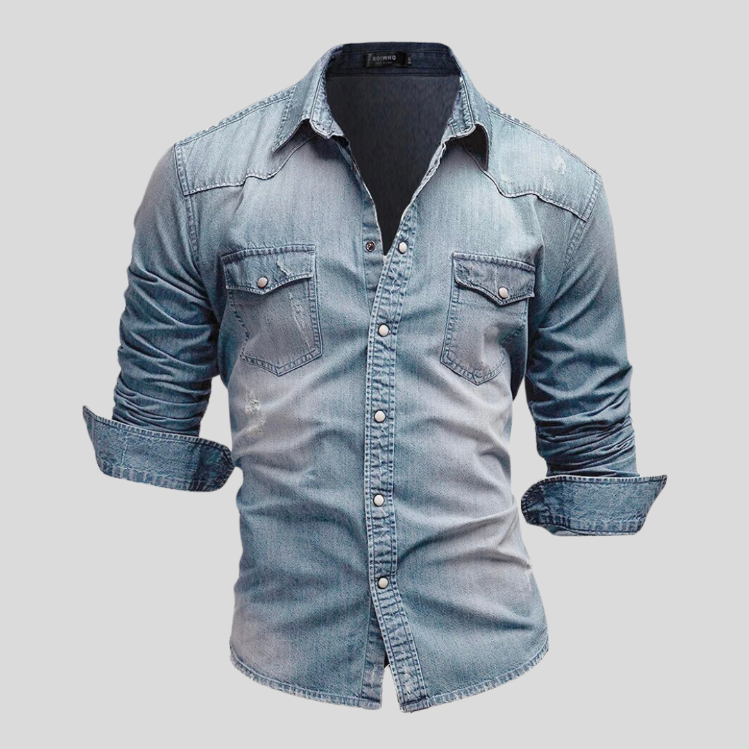 Venezia | Camicia in denim dallo stile moderno