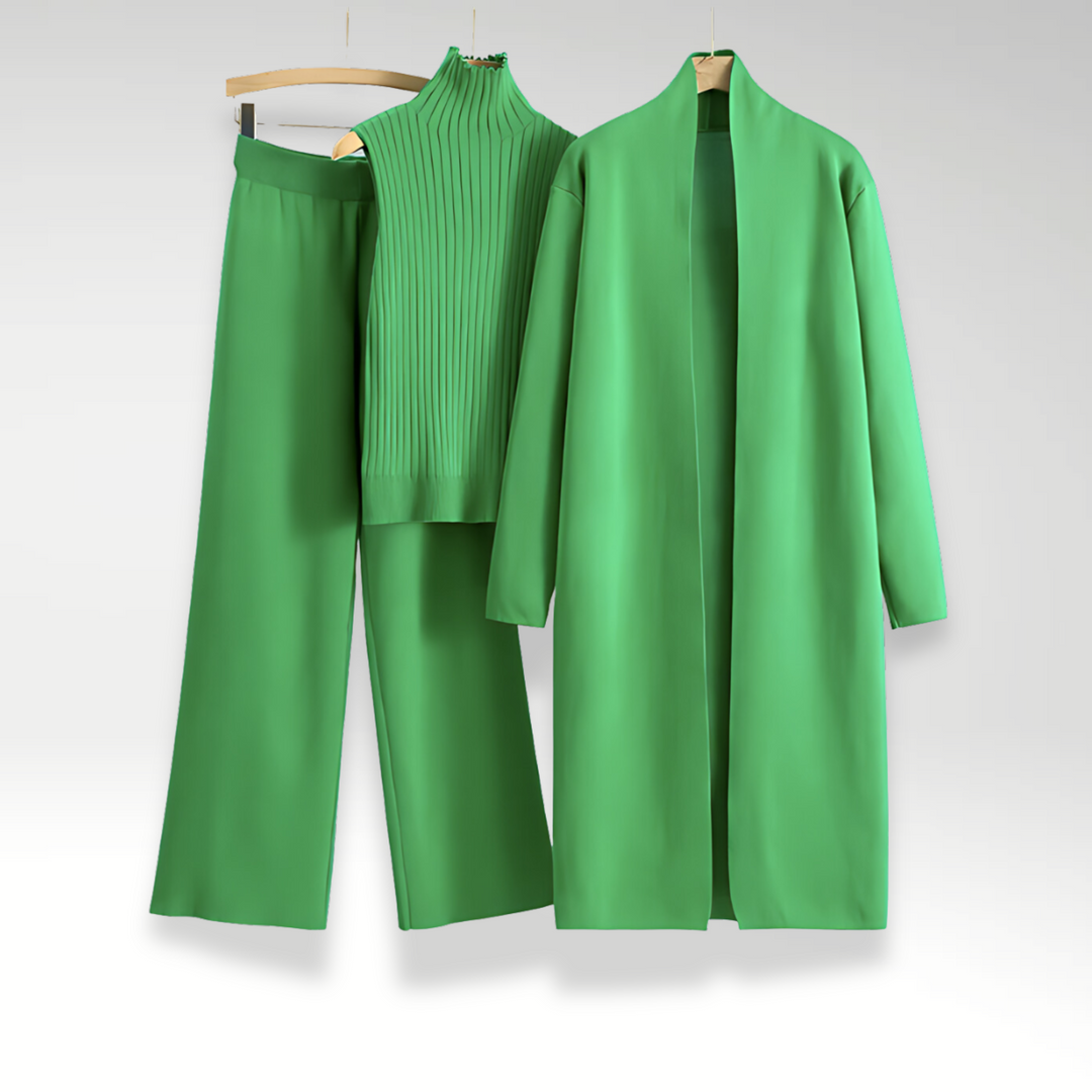 Venezia | Completo tre pezzi in maglia Luxe