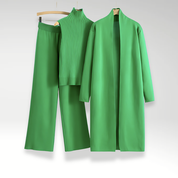 Venezia | Completo tre pezzi in maglia Luxe