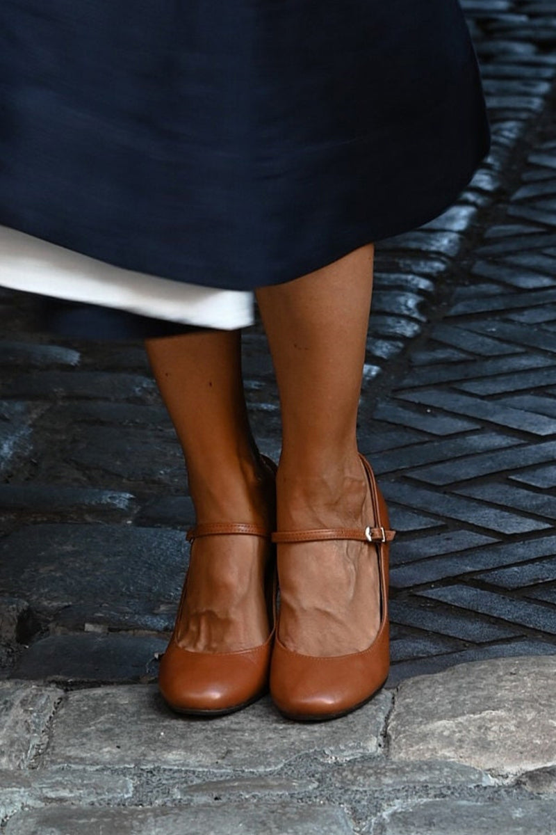 Nina™| Sandali tacco basso