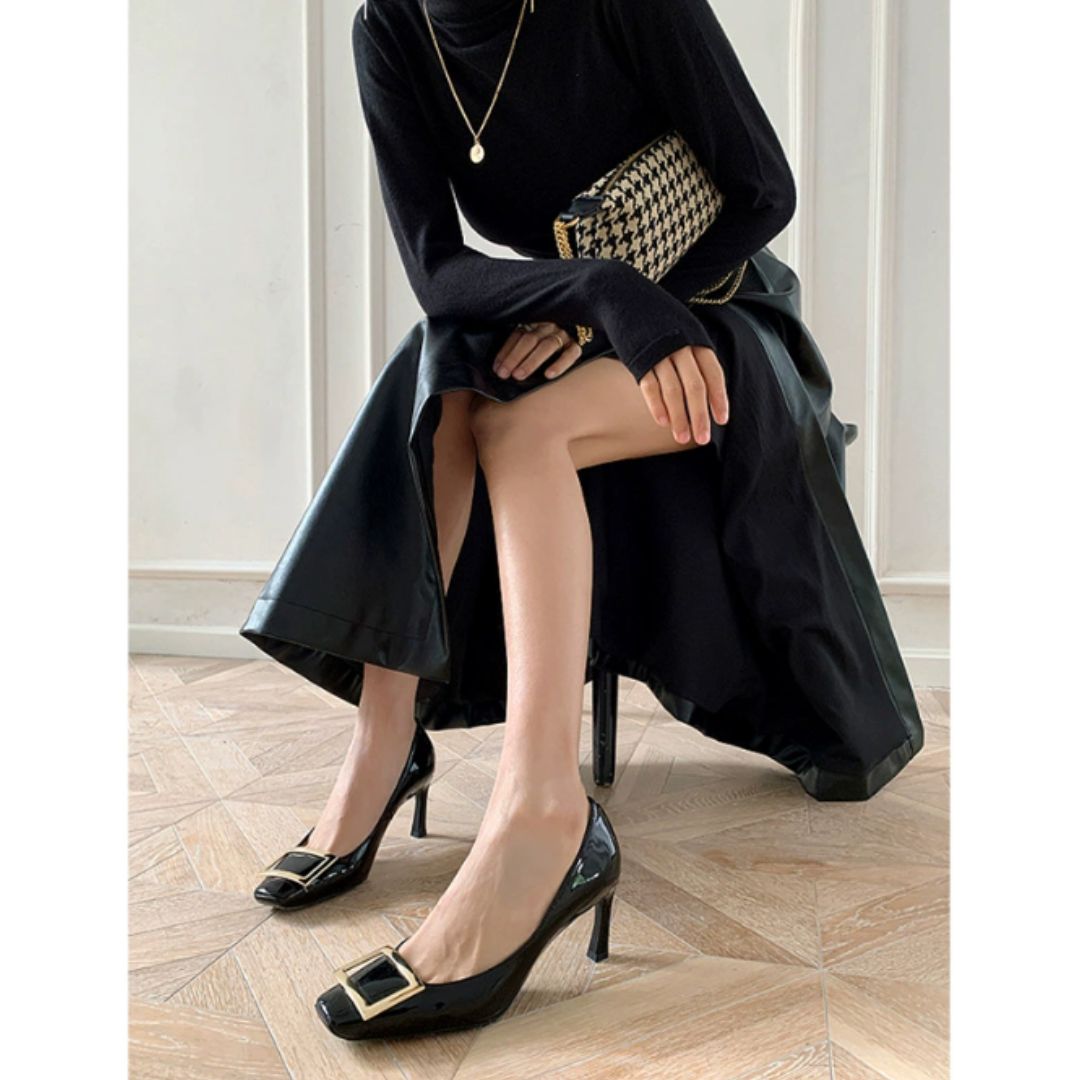 Giada™ | Sandali punta quadrata