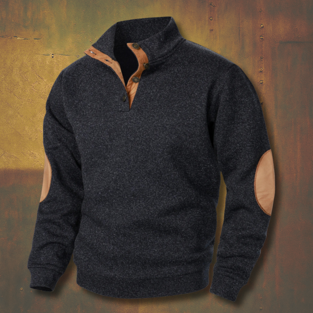 Bastien™ – Maglione Stampato Vintage