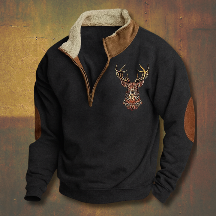 Albert™ – Maglione con Dettaglio di Cervo