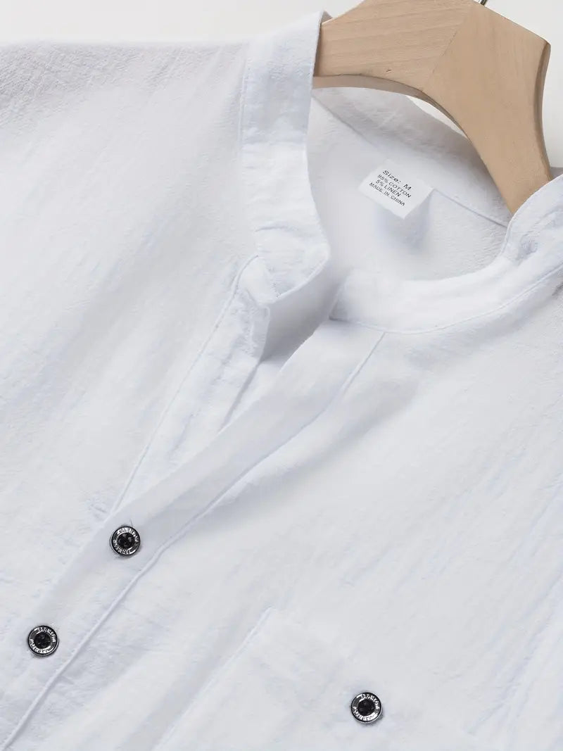 Venezia | Camicia elegante a maniche corte