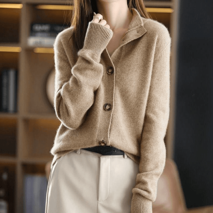 Annie™ | Gilet in Cashmere Lavorato a Maglia