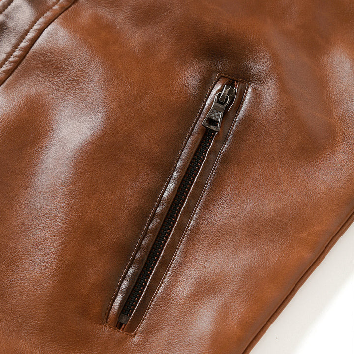 Giacca Roadster in pelle